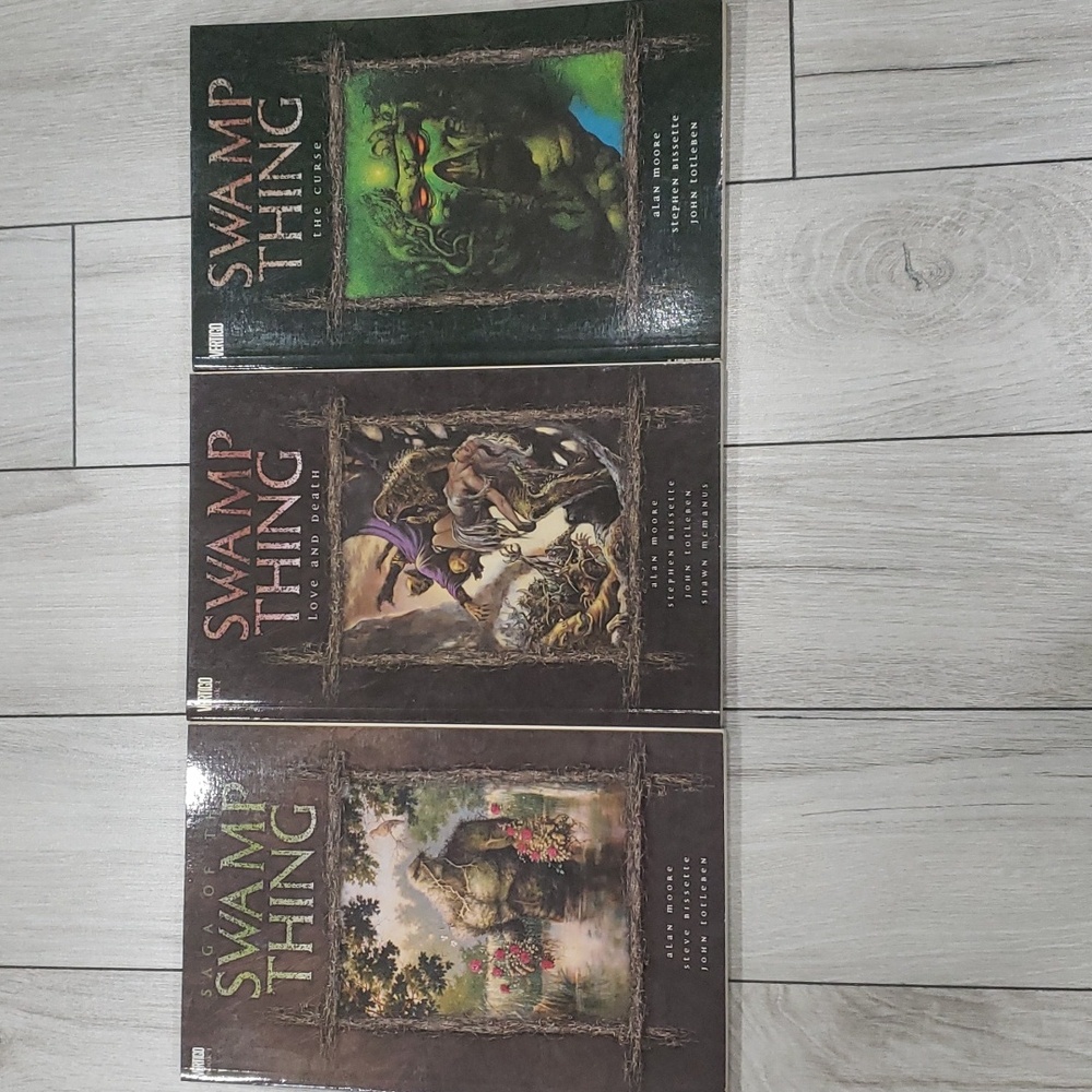 NWOT Saga of the Swamp Thing Vol. 1-3